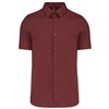 SHORT-SLEEVED COTTON/ELASTANE SHIRT