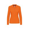 LADIES' LONG-SLEEVED POLO SHIRT