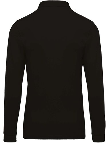 MEN'S LONG-SLEEVED PIQUÉ POLO SHIRT