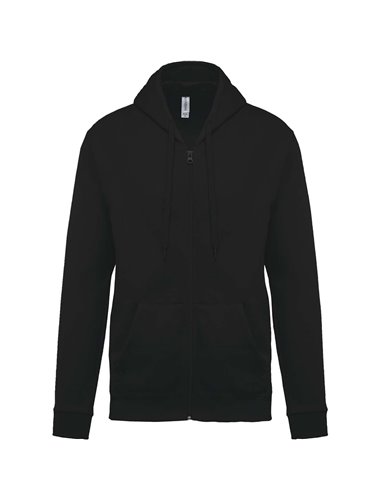 FULL ZIP HOODED SWEATSHIRT