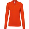 LADIES’ LONG-SLEEVED PIQUÉ POLO SHIRT