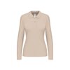 LADIES' LONG-SLEEVED POLO SHIRT