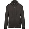 FULL ZIP HOODED SWEATSHIRT