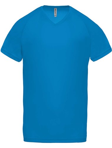 MEN’S V-NECK SHORT SLEEVE SPORTS T-SHIRT