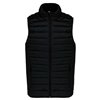 LADIES' LIGHTWEIGHT SLEEVELESS FAKE DOWN JACKET