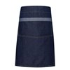 'DOMAIN' CONTRAST DENIM WAIST APRON