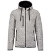 MEN'S HEATHER HOODED JACKET