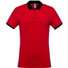 MEN'S TWO-TONE PIQUÉ POLO SHIRT