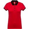 LADIES’ TWO-TONE PIQUÉ POLO SHIRT