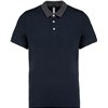 MEN'S TWO-TONE JERSEY POLO SHIRT