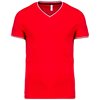 MEN'S PIQUÉ KNIT V-NECK T-SHIRT