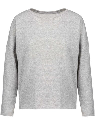 LADIES' OVERSIZED SWEATSHIRT