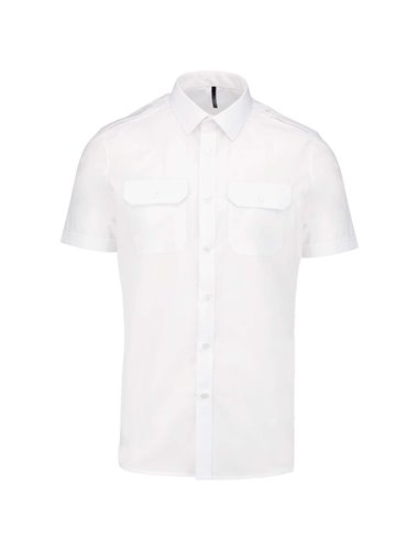 MEN'S SHORT-SLEEVED PILOT SHIRT