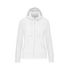 LADIES' FULL ZIP HOODED SWEATSHIRT