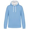 MEN'S CONTRAST HOODED SWEATSHIRT