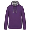 MEN'S CONTRAST HOODED SWEATSHIRT