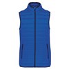 LADIES' LIGHTWEIGHT SLEEVELESS FAKE DOWN JACKET