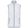 LADIES' LIGHTWEIGHT SLEEVELESS FAKE DOWN JACKET