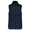 LADIES' LIGHTWEIGHT SLEEVELESS FAKE DOWN JACKET