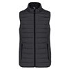 LADIES' LIGHTWEIGHT SLEEVELESS FAKE DOWN JACKET