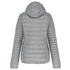 LADIES' LIGHTWEIGHT HOODED PADDED JACKET