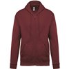 FULL ZIP HOODED SWEATSHIRT