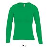 SOL'S MAJESTIC - WOMEN'S ROUND COLLAR LONG SLEEVE T-SHIRT