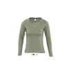 SOL'S MAJESTIC - WOMEN'S ROUND COLLAR LONG SLEEVE T-SHIRT