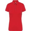 LADIES' SHORT SLEEVED JERSEY POLO SHIRT