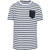 STRIPED SHORT SLEEVE SAILOR T-SHIRT WITH POCKET