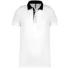 MEN'S TWO-TONE JERSEY POLO SHIRT