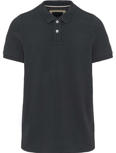 MEN'S VINTAGE SHORT SLEEVE POLO SHIRT