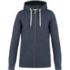 MEN’S VINTAGE ZIPPED HOODED SWEATSHIRT