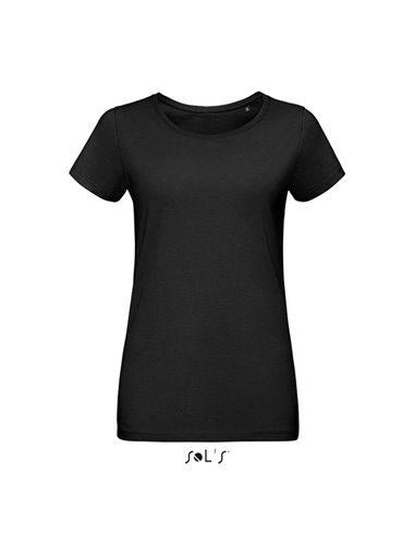 SOL'S MARTIN WOMEN - ROUND-NECK FITTED JERSEY T-SHIRT