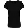 LADIES' SHORT-SLEEVED CREW NECK T-SHIRT