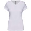 LADIES' SHORT-SLEEVED V-NECK T-SHIRT