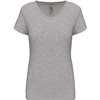 LADIES' SHORT-SLEEVED V-NECK T-SHIRT