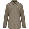 LADIES' LONG SLEEVED SAFARI SHIRT