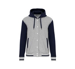 UNISEX TEDDY JACKET WITH HOOD