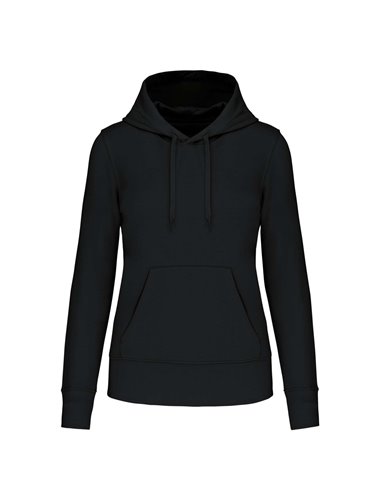 LADIES' ECO-FRIENDLY HOODED SWEATSHIRT