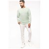 MEN'S ORGANIC COTTON CREW NECK RAGLAN SLEEVE SWEATSHIRT