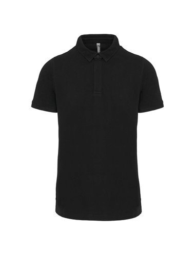 MEN'S SHORT SLEEVE STUD POLO SHIRT