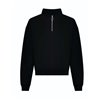 WOMEN'S CROPPED 1/4 ZIP SWEAT