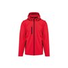 UNISEX 3-LAYER SOFTSHELL HOODED JACKET WITH REMOVABLE SLEEVES