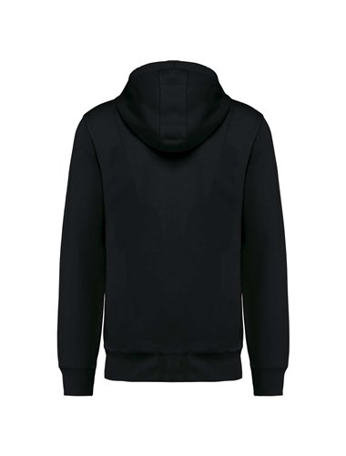 UNISEX ECO-FRIENDLY FRENCH TERRY ZIPPED HOODED SWEATSHIRT