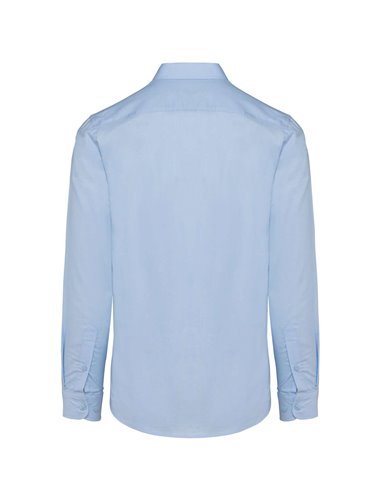 MEN LONG-SLEEVED EASY CARE SHIRT WITHOUT POCKET