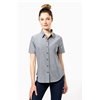 LADIES' SHORT-SLEEVED OXFORD SHIRT