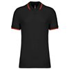 MEN'S 2 STRIPED SHORT SLEEVED POLOSHIRT