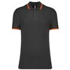 MEN'S 2 STRIPED SHORT SLEEVED POLOSHIRT