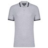 MEN'S 2 STRIPED SHORT SLEEVED POLOSHIRT